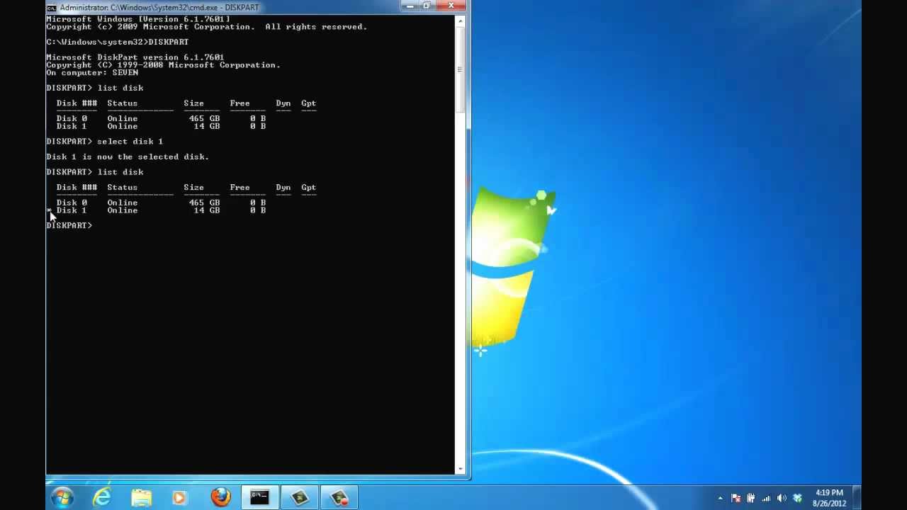 how to install from command prompt